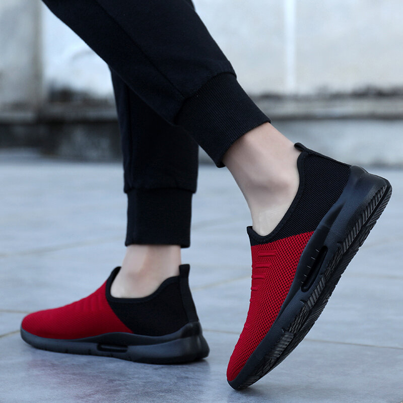 Damyuan-zapatillas para correr para hombre, calzado deportivo cómodo, antideslizante, resistente al desgaste, ligero, para verano, 2020