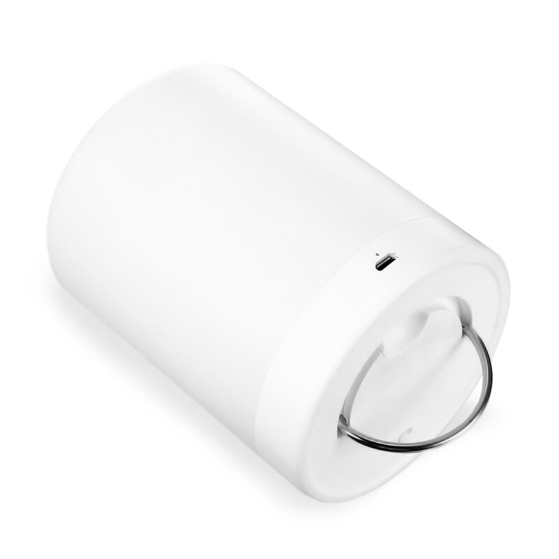LED Touch Control Night Light Induction Dimmer โคมไฟสมาร์ทโคมไฟข้างเตียงหรี่แสงได้ RGB เปลี่ยนสีสมาร์ทชาร์จ