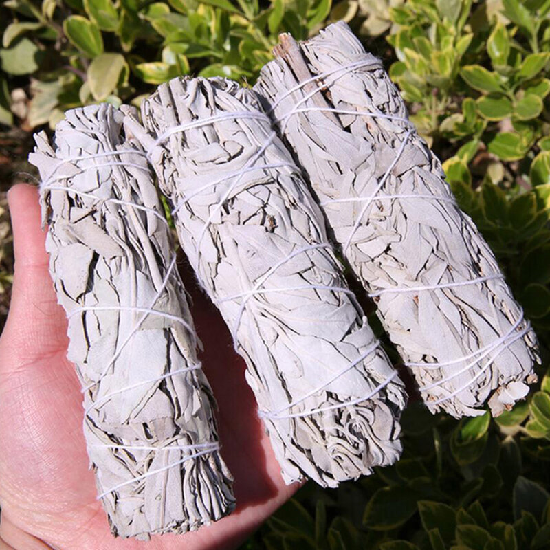Pacote de purificação de folhas puras purificação fumaça, pacote branco de árvore da califórnia com folha pura para fumar em ambientes internos