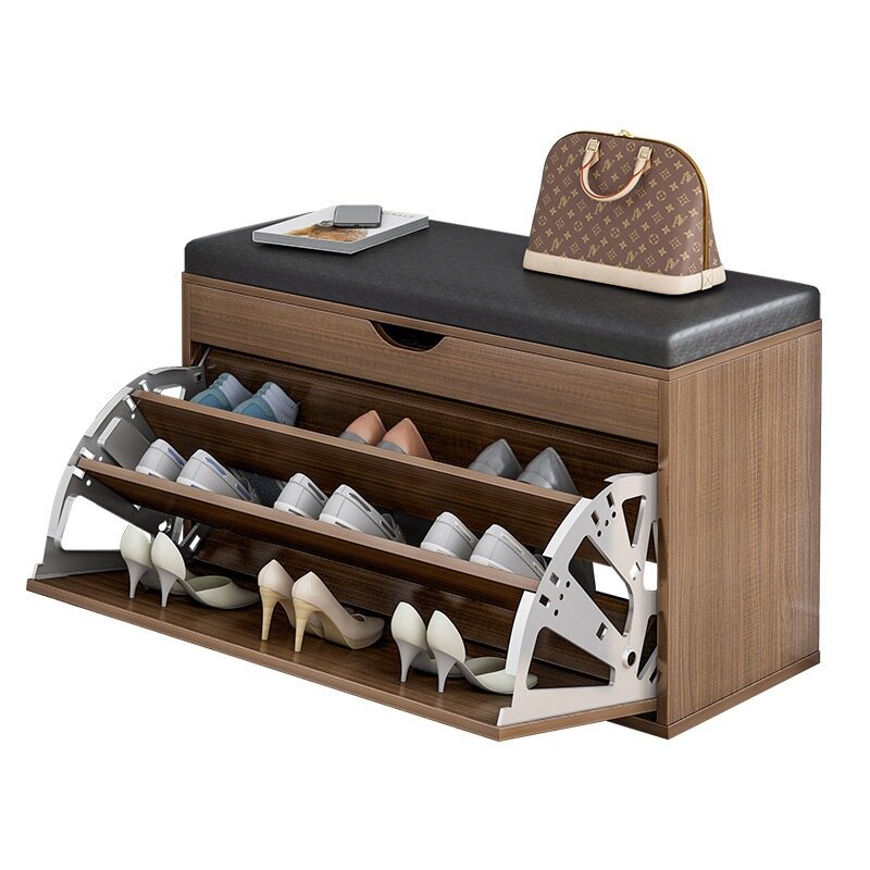 Nordic Shoe Storage Rack wejście z butem zmiana stołek domowy szafka na buty domowe wejście ławka Organizer na buty półka