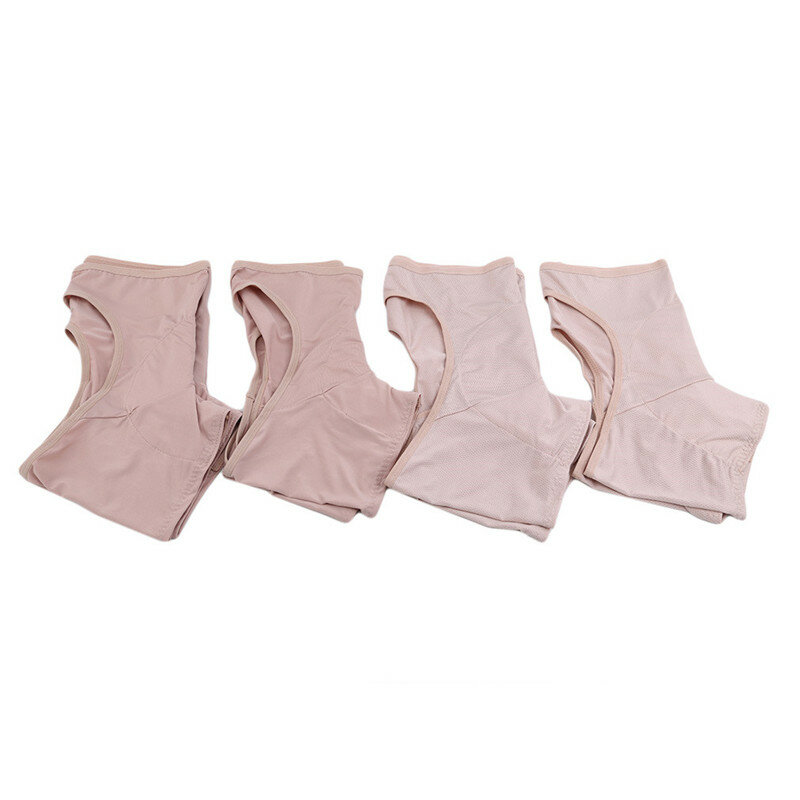 Sweat guard underwear colete underarm suor pads curto respirável confortável para meninas senhoras