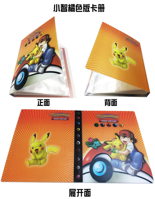 240PCS Pokemon Karten Album Buch Cartoon TAKARA TOMY Spielzeug Anime Spiel Karte VMAX GX EX Halter Sammlung Ordner Kinder X-mas Geschenke