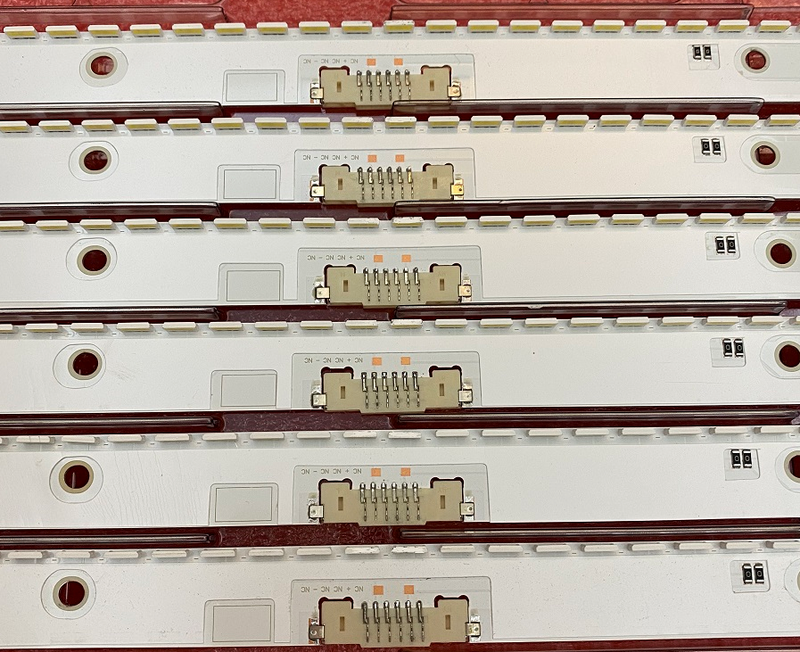 Lote de 6 tiras de retroiluminación LED para Samsung BN96-39510A, 39511A, 39512A, UE49K6400, UE49K5510, UN49K6500, UE49M5500, UE49K6550, UE49K6000
