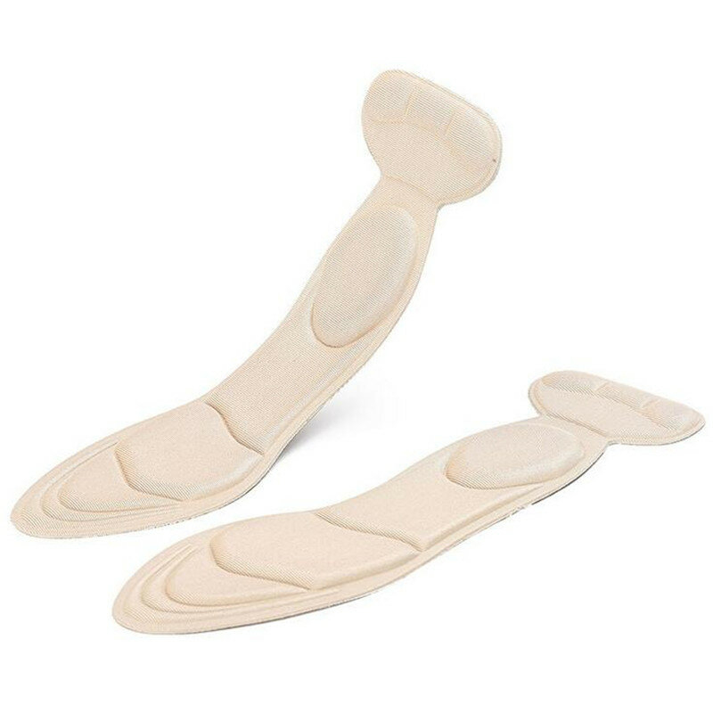 1 par de palmilhas almofada inserções calcanhar post volta respirável antiderrapante para sapato de salto alto nova almofada sapato arco palmilhas de apoio