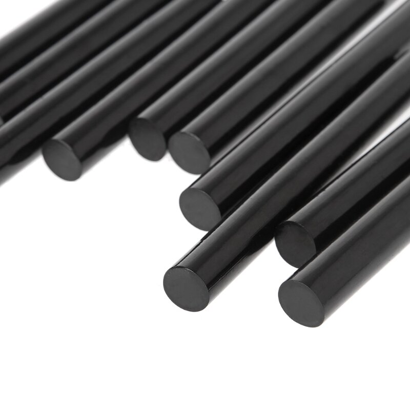 กาว Hot Melt Stick สีดำกาว7-11มม.สำหรับ DIY Craft ของเล่นซ่อมเครื่องมือ