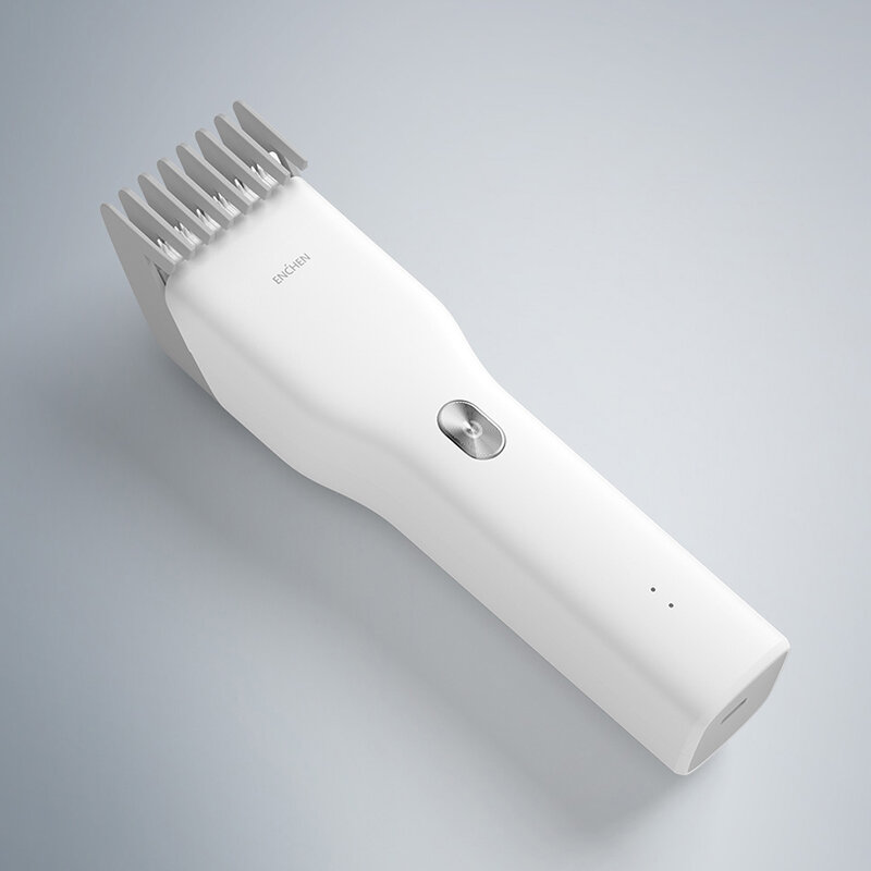 ENCHEN-cortadora de pelo eléctrica para hombres, maquinilla de afeitar inalámbrica para adultos, profesional, de esquina