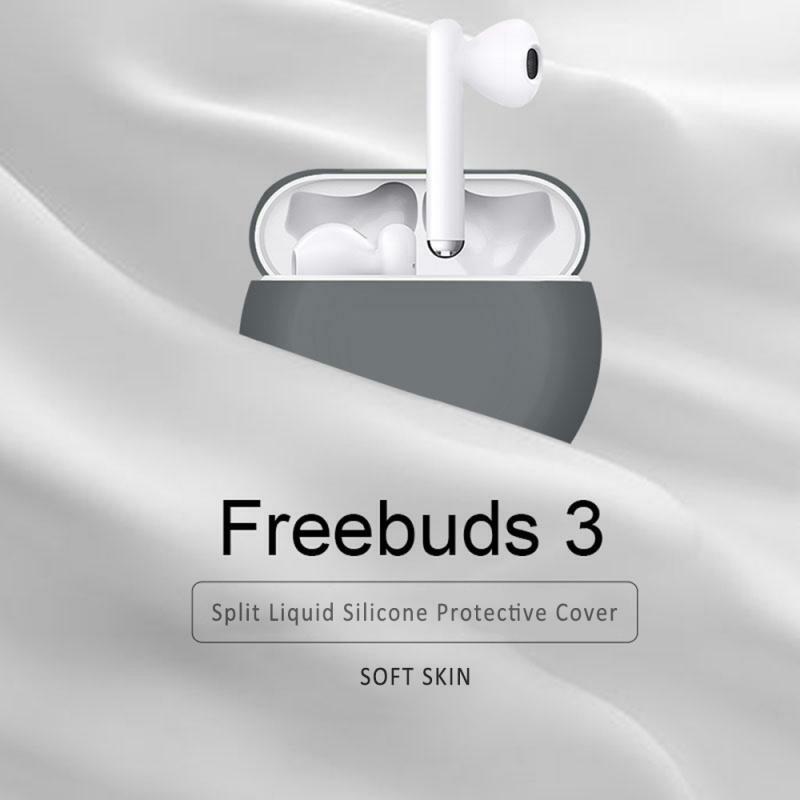 Mode Bluetooth Kopfhörer Abdeckung Silikon Fall Schocks Anwendbar Wasser-beweis Für Huawei Freebuds 3 Für Huawei Neue Fall Set