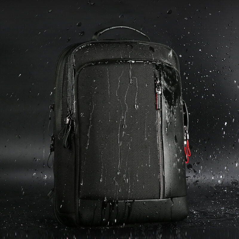BOPAI Anti Theft Enlarge Backpack USB External Charge 15.6 Inch Laptop Backpack Men Waterproof School Back Pack Bag for Teenager