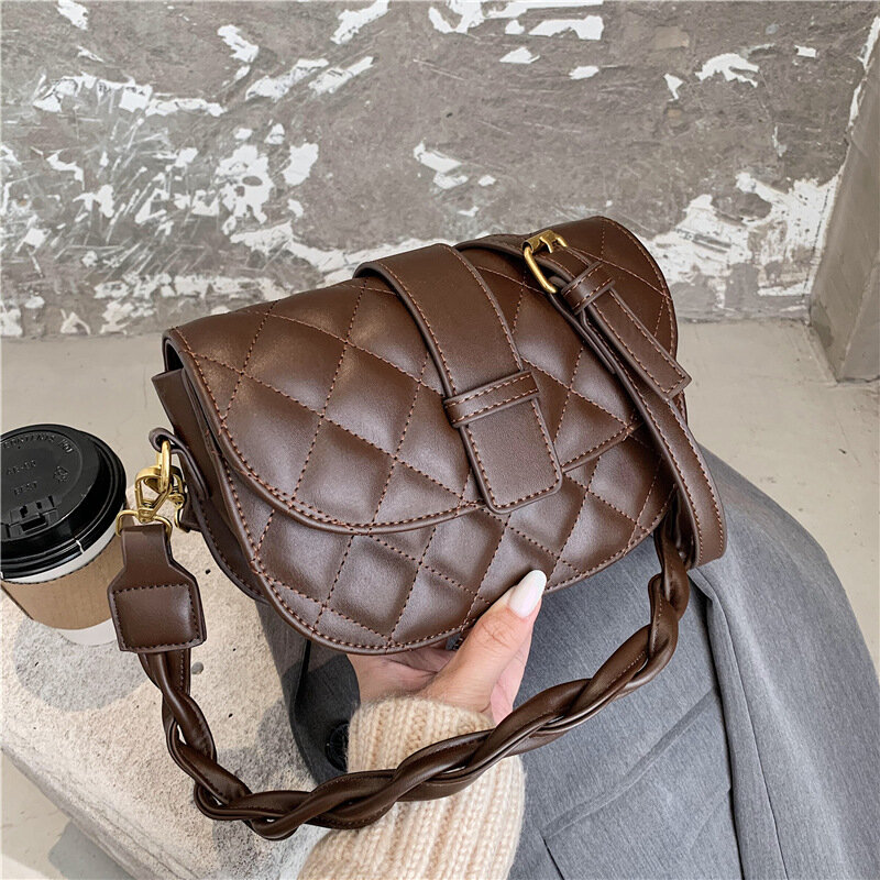 Moda siodło torba Crossbody kurierska dla kobiet 2021 nowa torebka torebki torba podróżna wysokiej jakości luksusowy Design torba na ramię