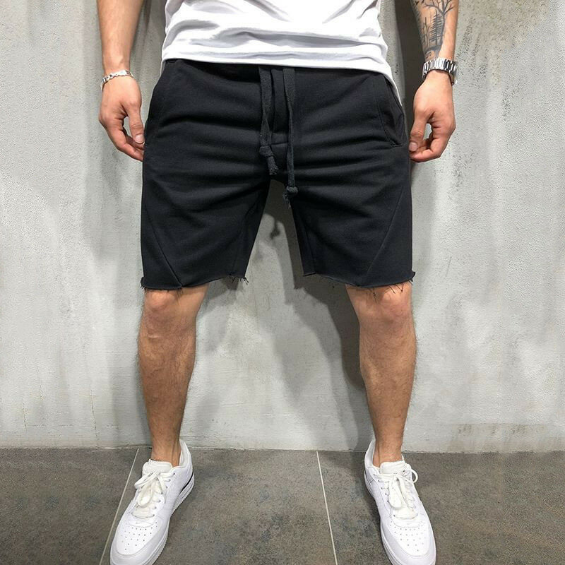 Pantalones cortos holgados para hombre, pantalón de chándal duradero para Fitness y culturismo, 2021m