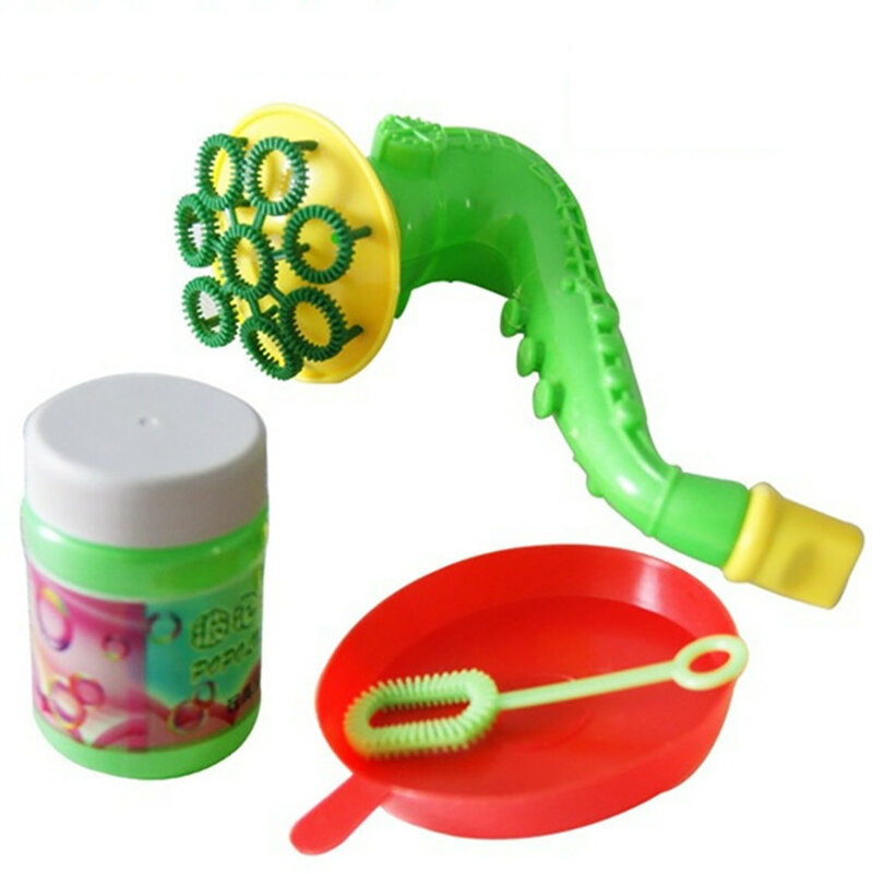 Soplador de jabón para nios 1 unidad de juguetes para disparar agua con burbujas 