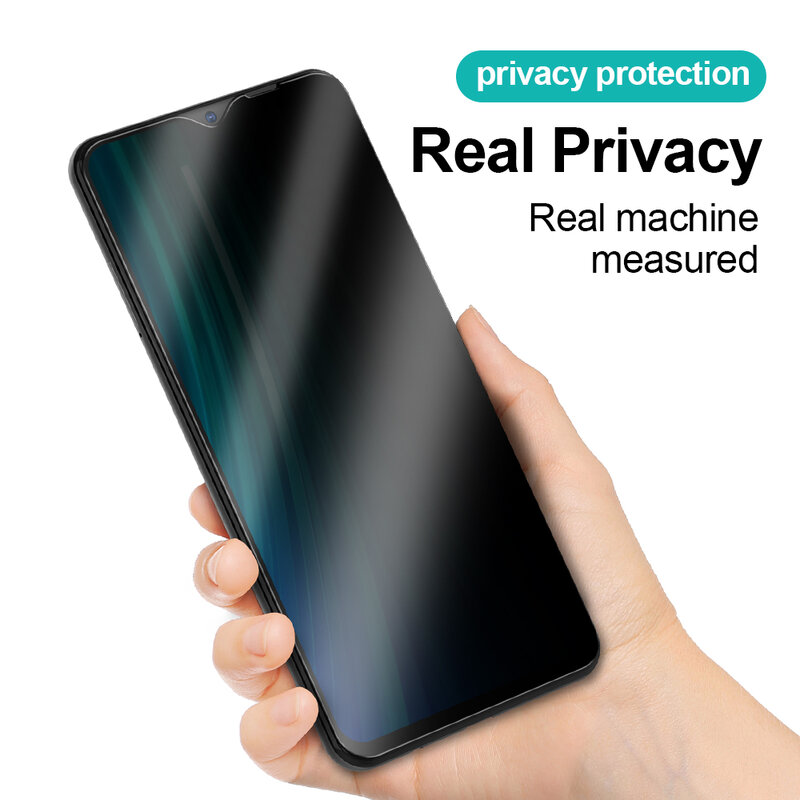 Pellicola protettiva da 0.3mm per Xiaomi Redmi Note 8 Matte Anti-Spy Anti-Fingerprint pellicola salvaschermo per Xiaomi Redmi Note 8