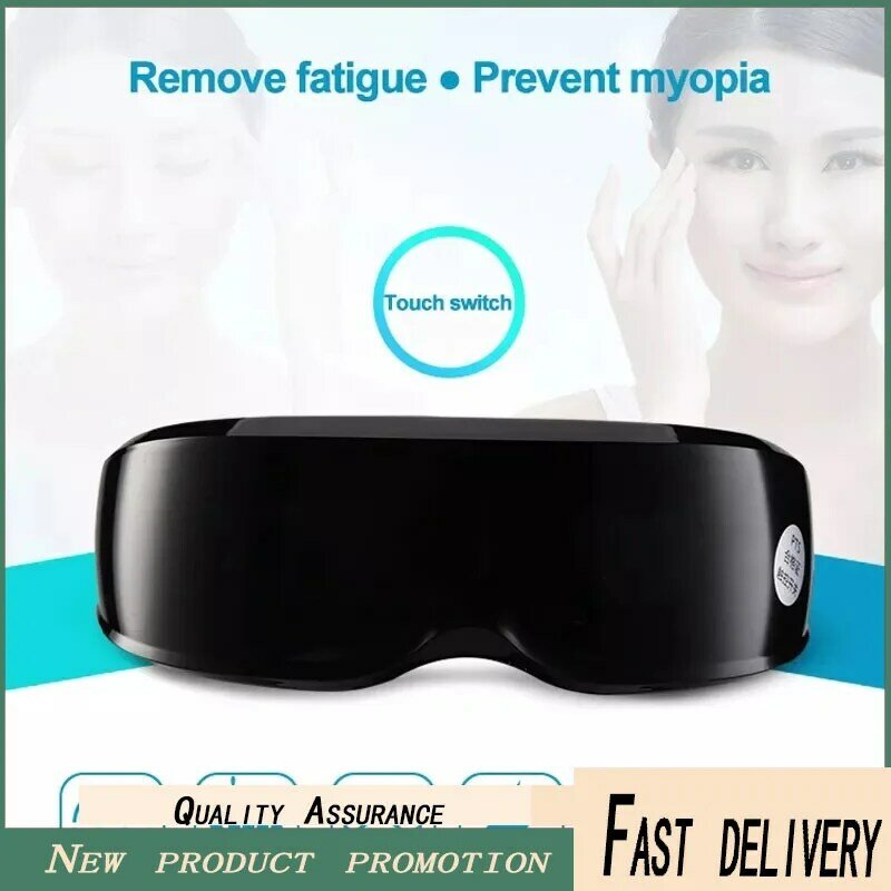 Massageador de olho vibração terapia de acupuntura magnética massagem cuidados com os olhos fadiga alívio do estresse óculos melhorar proteger a visão