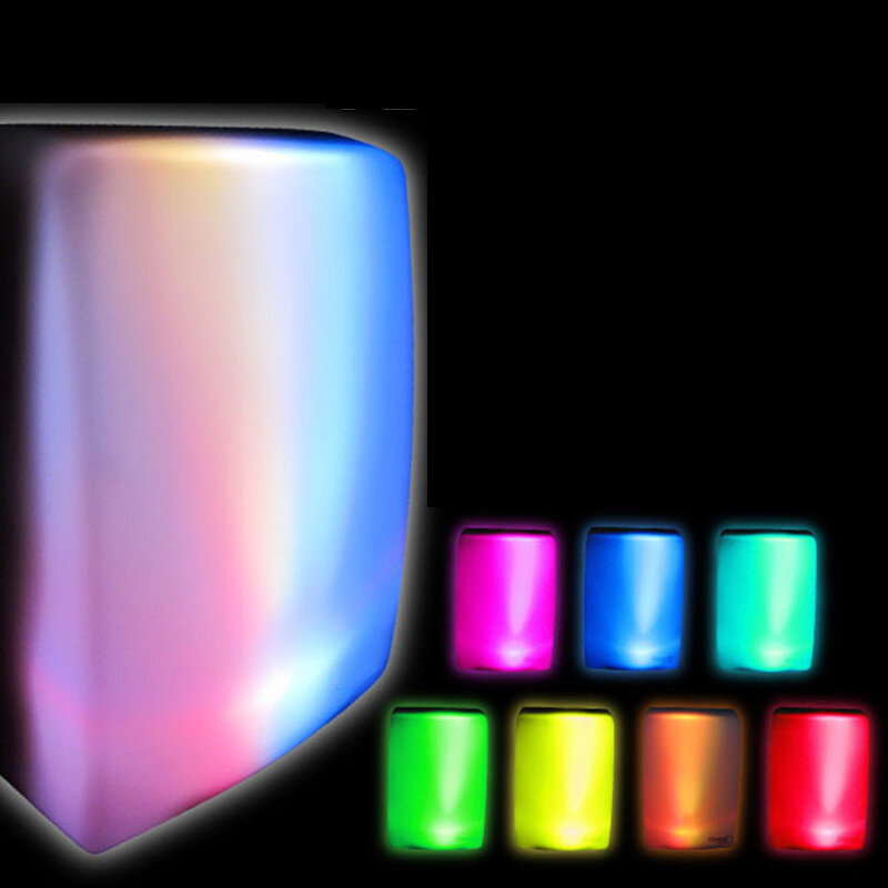 2020 nowy LED kolorowy bezprzewodowy dzwonek muzyczny z oświetleniem dzwonek dzwonek pilot 3 tryby 7 kolor bezpieczeństwo w domu inteligentny dzwonek