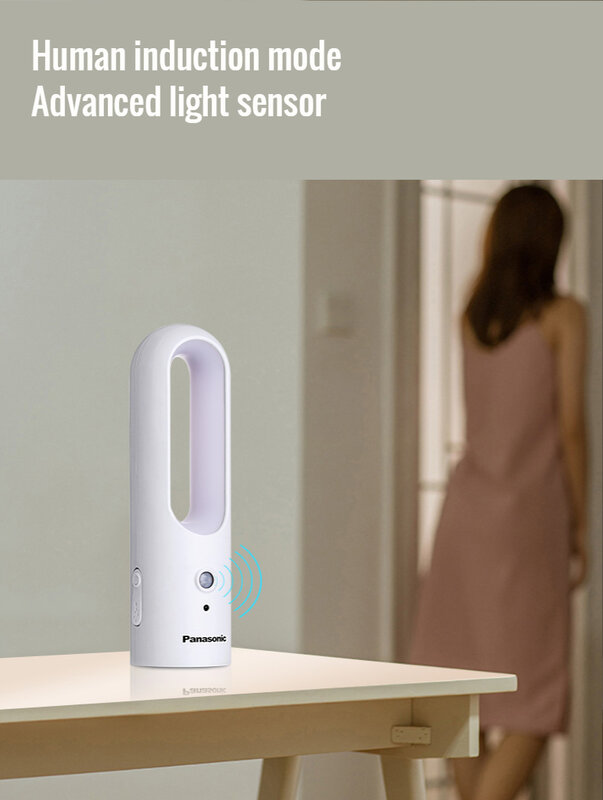 Mini lanterna led sensor de acampamento luz usb recarregável adsorção magnética luz da noite
