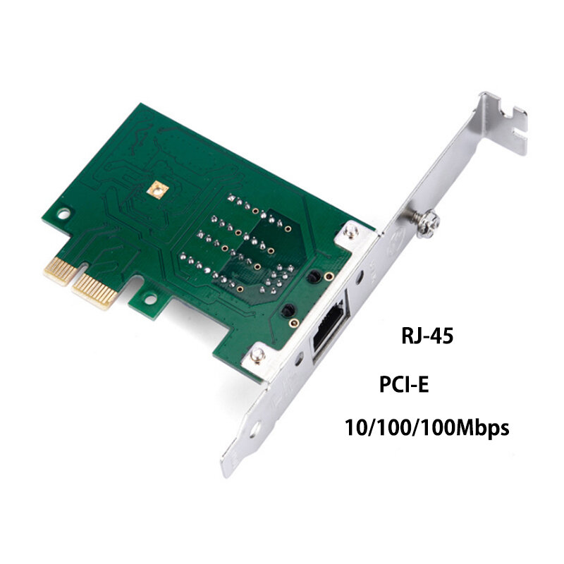 ในตัวการ์ดเครือข่ายการ์ด PCIE บ้านแบบมีสาย Gigabit การ์ดเครือข่าย 1000Mbps Original RTL8111E ชิป PCI-E 10/100/ 1000Mbps RJ45
