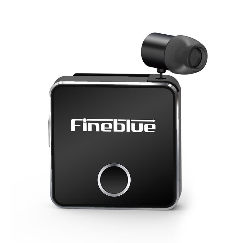 Fineblue-auriculares inalámbricos F1 con Bluetooth, dispositivo de audio compatible con micrófono, manos libres, TWS, Mini, con cancelación de ruido, para iPhone y Android
