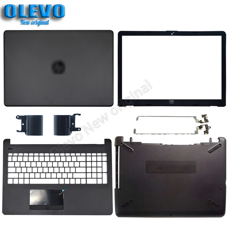 Nuova custodia per Laptop per HP 15-BS 15T-BS 15-BW 15Z-BW 250 G6 255 Cover posteriore LCD/cornice frontale/cerniere/poggiapolsi/scocca inferiore