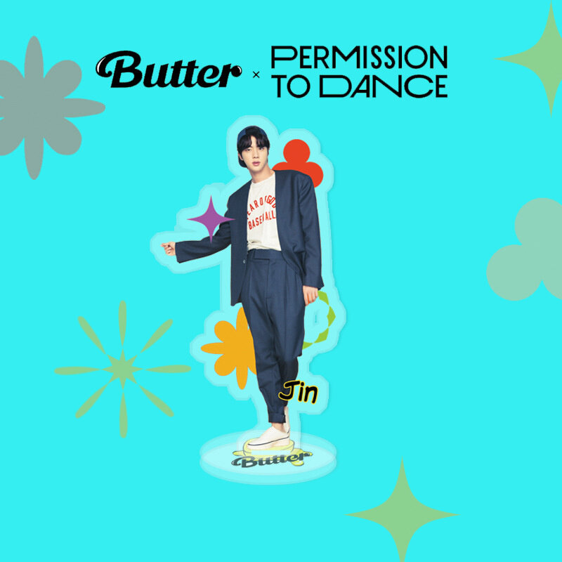 South Koreanische Gruppen K-POP Bangtan Boys Neue Album Butter Neue Acryl Modell Puppe Spielzeug Cosplay Geschenk JIMIN JIN SUGA Fans sammlung