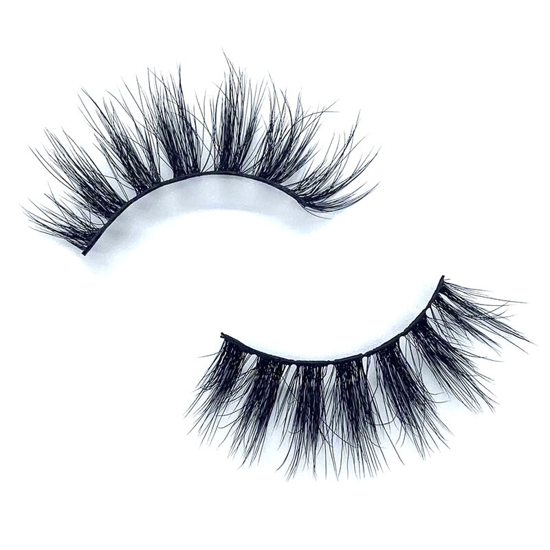 ขนตา 3D Mink LashesธรรมชาติHandmadeปริมาณนุ่มขนตายาวReusable Eyelash Extension Minkขนตาแต่งหน้าEP18
