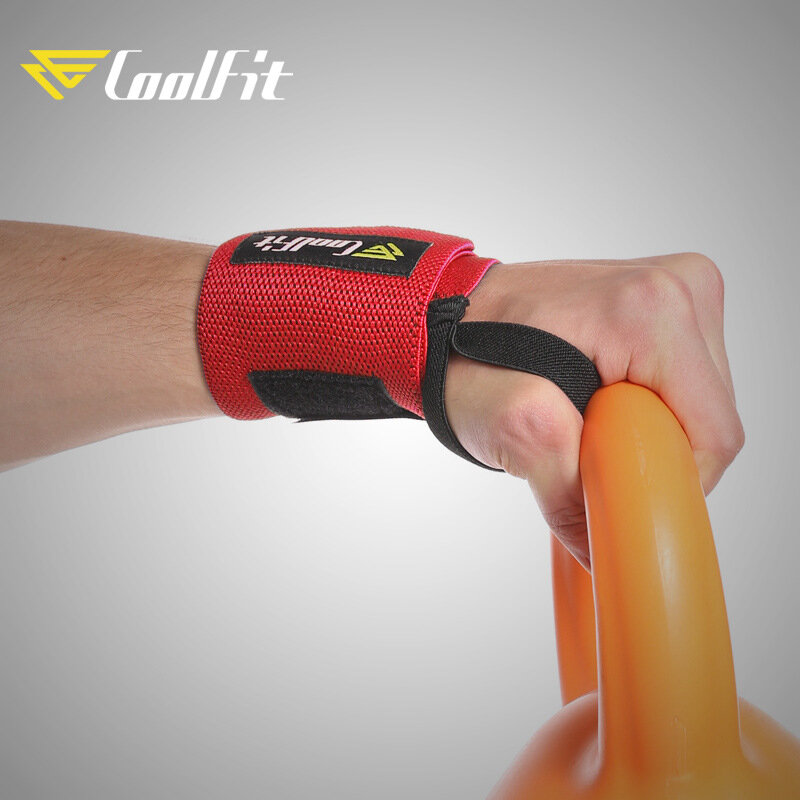 1 pary opaski na nadgarstek uzwojenie trening siłowy nadgarstek Fitness podnoszenie ciężarów sportowy bandaż ściągający nadgarstek pod ciśnieniem