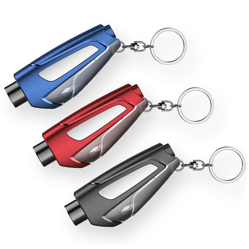 1PC Portable car safety hammer Window Breaker Seat Belt Cutter Emergency Escape Rescue LifeSavingTool Keychain car accessories