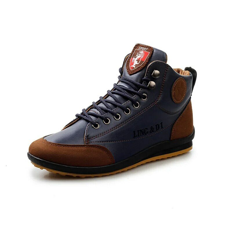 Sapato masculino oxford, calçado casual estilo britânico de couro com cadarço para outono e inverno xx9816sa