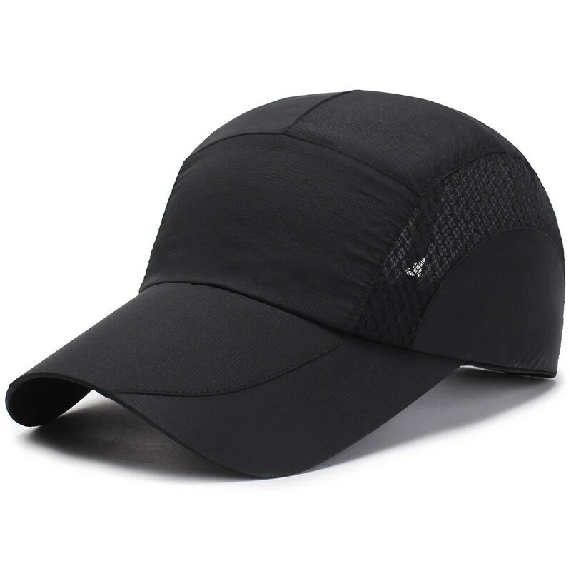 Mens Snapback Men's Rugged Professional Cap  Trucker Mesh Cap Summer Vented Baseball Sun Cap Hat