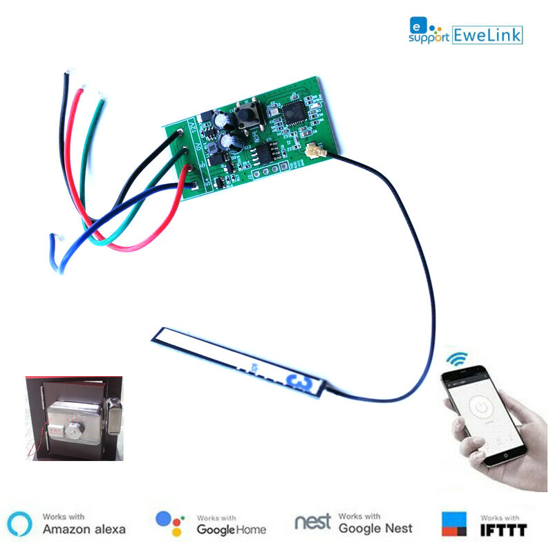 電子 rfid ドアゲートロック/スマート電気ストライクロック磁気誘導ドアエントリのアクセスコントロールシステム y 15 タグリモコン