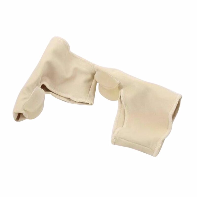 2PCS Soft Bunion Protector Toe Straightener Silicone Toe Separator Corrector Thumb Feet Care Adjuster hallux valgus