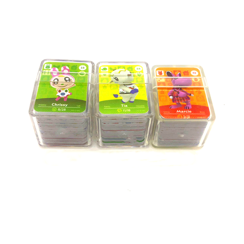 72 sztuk dla Mini Animal Crossing Card NFC dla przełącznika Animal Crossing karty do gry przełącznik NS Wii U
