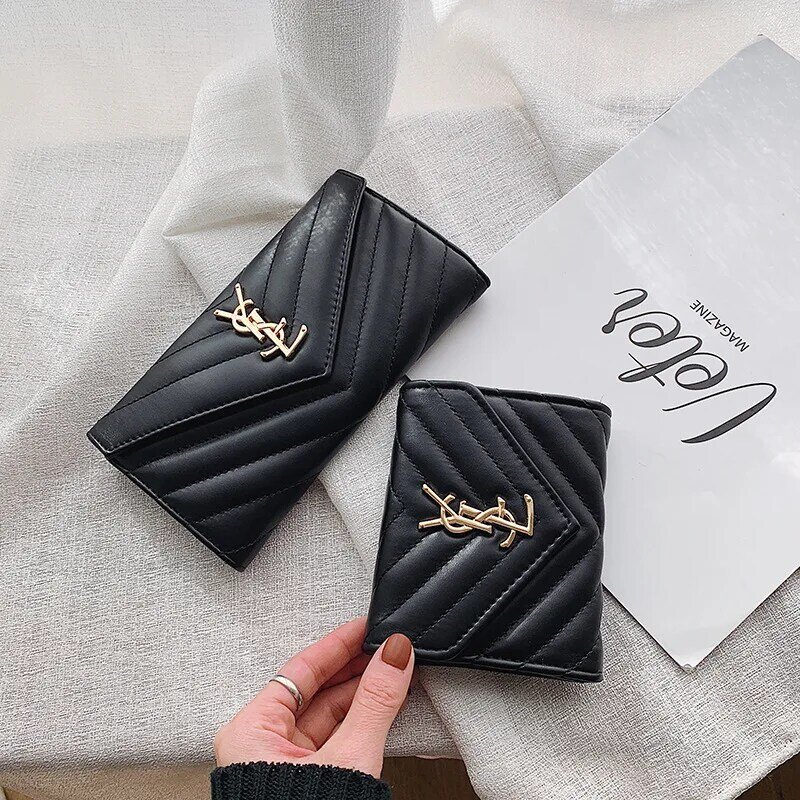 Design di lusso famoso marchio di alta qualità portafoglio da donna borsa per carte portamonete moda Casual portafoglio da donna portafoglio per ragazze