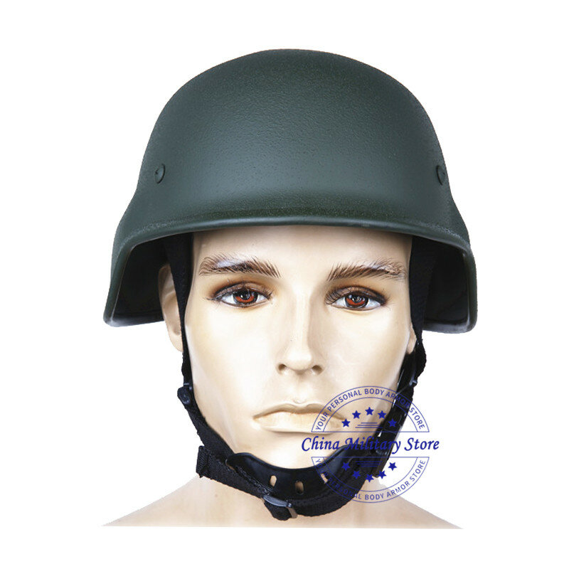 Army Green Steel Helmet Bulletproof Helmet PASGT Ballistic Helmet For Army Military Police Self Defense Supplies