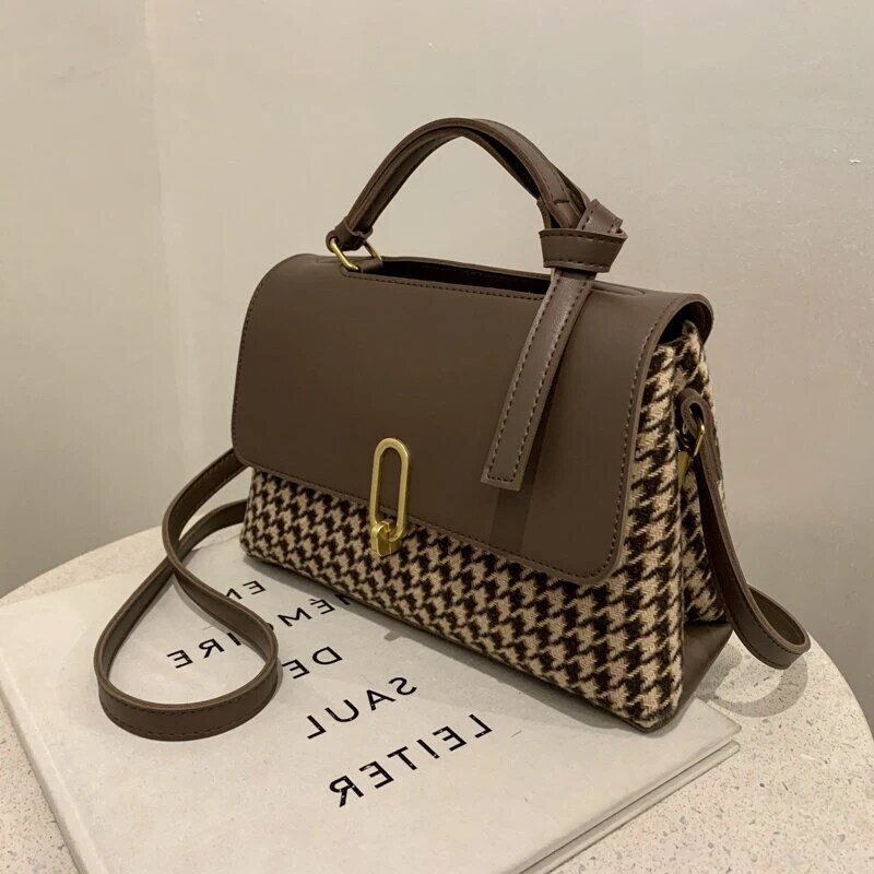 Brand bag women 2021 new fashion trend autumn and winter high-end portable messenger bag ladies leather bag underarm bag