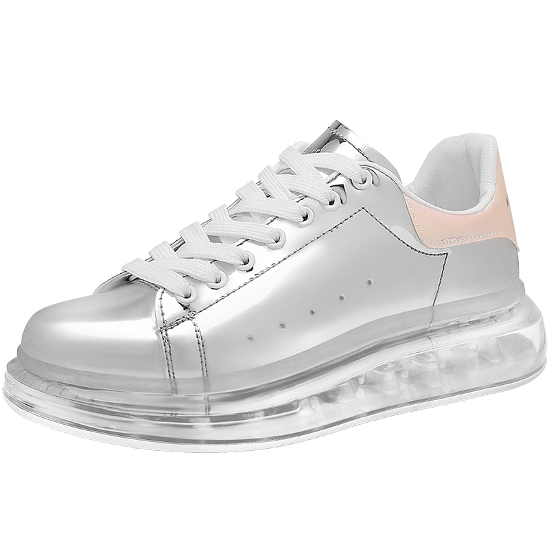 Zapatos Deportivos Air Cushion para mujer, zapatillas informales con cordones para correr al aire libre, Tenis femeninos, 2020
