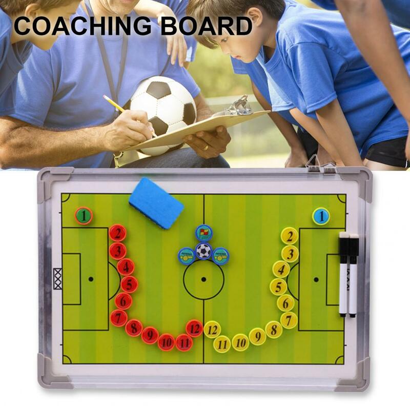 1 conjunto conveniente esporte bens magnética borracha coaching clipboard treinamento auxílio para treinamento coaching board coaching board