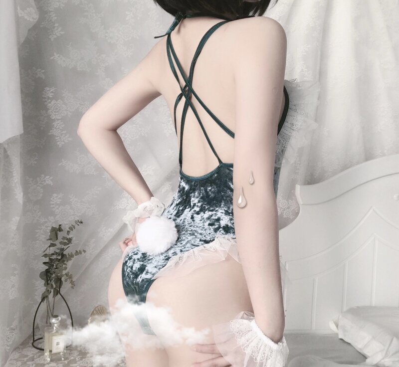 Botão escuro uniforme tentação rendas rpg playing cosplay bunny girl conjunto nova lingerie sexy paixão feminina