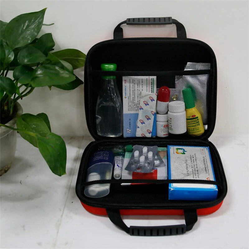 Kit de primeiros socorros bolsa médica portátil eva saco de emergência de acampamento ao ar livre