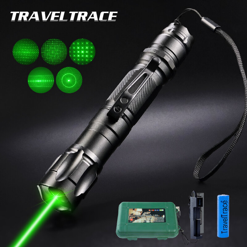 Высокомощная лазерная указка 303, военная мощная лазерная ручка, горелка, мощный зеленый лазер, синий свет, прицел, мощный лазер для кошки фон...
