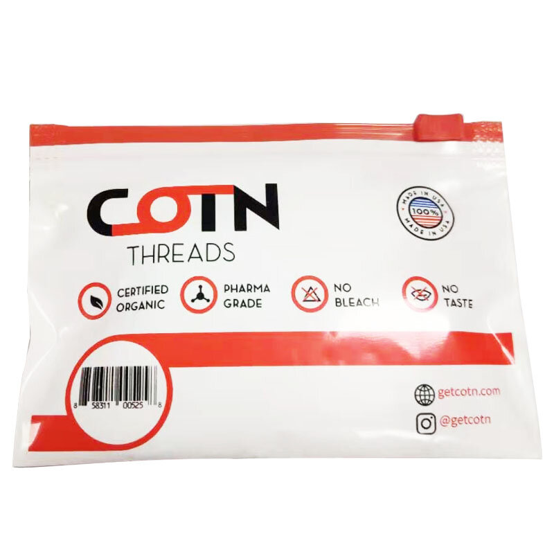 Algodón Vape precompilados algodón orgánico para Ecigarette rta RDA RBA RDTA del atomizador del tocino de algodón