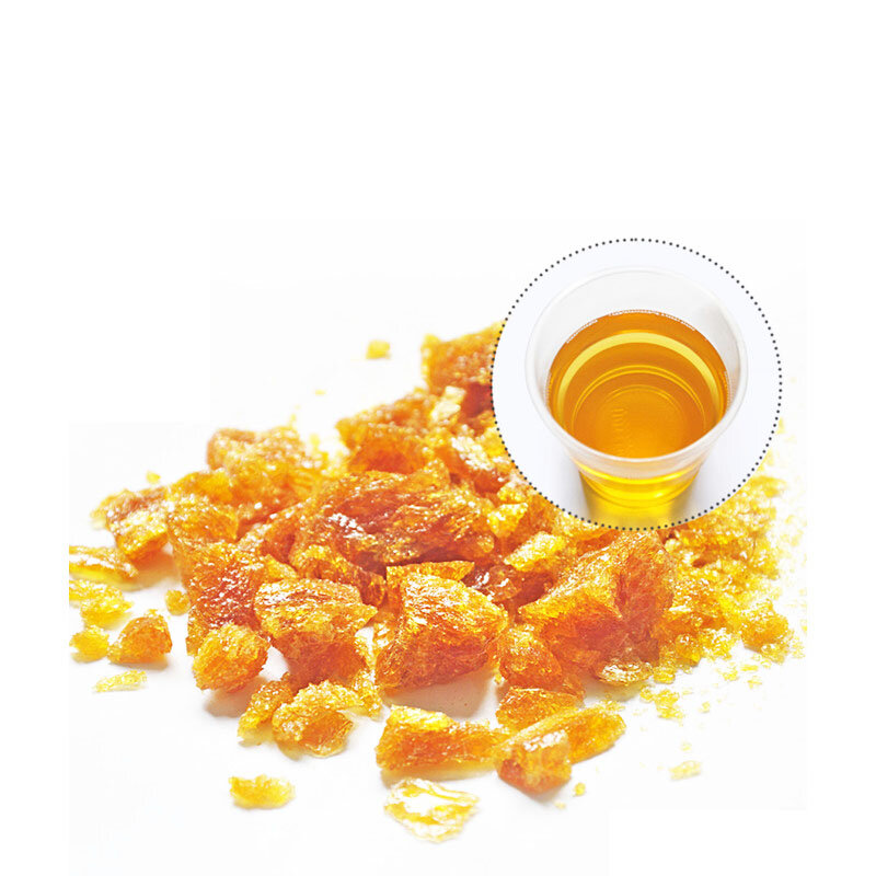 Goma-laca laranja flocos 500g verniz de goma-laca dourada natural instantânea forte