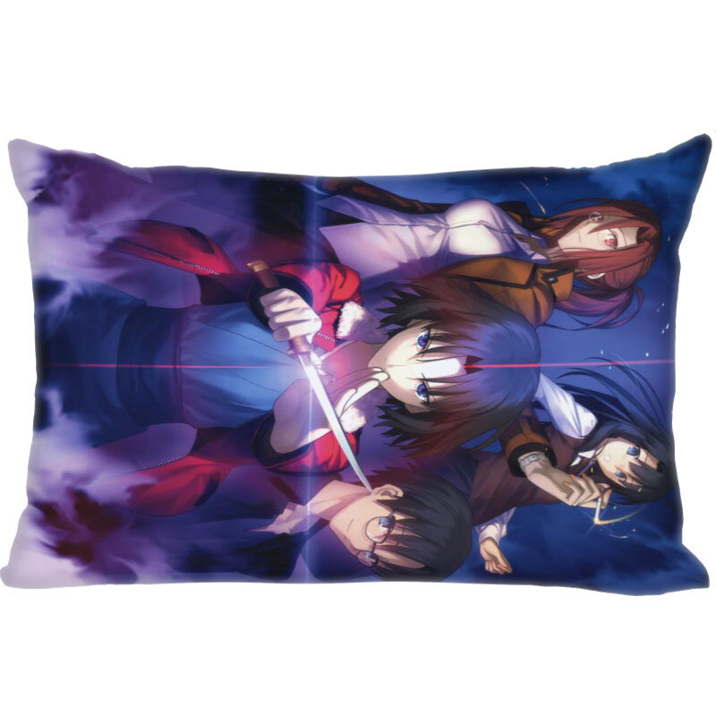 Hot Koop The Garden Of Sinners Anime Slips Rechthoek Kussenslopen Beddengoed Comfortabele Kussen/Hoge Kwaliteit Kussen Gevallen 45x35cm