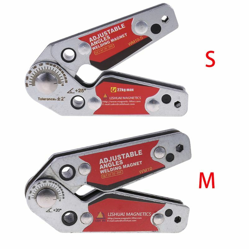 Adjustable Magnets Welding Locator Magnetic Holder Welding Fixture Corner Clamp