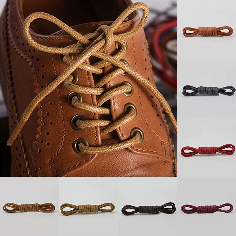 Cadarços redondos sapato sapato cadarços cordas cadarços bootlaces esporte bota laço atlético sapatos de corda acessórios 1 par
