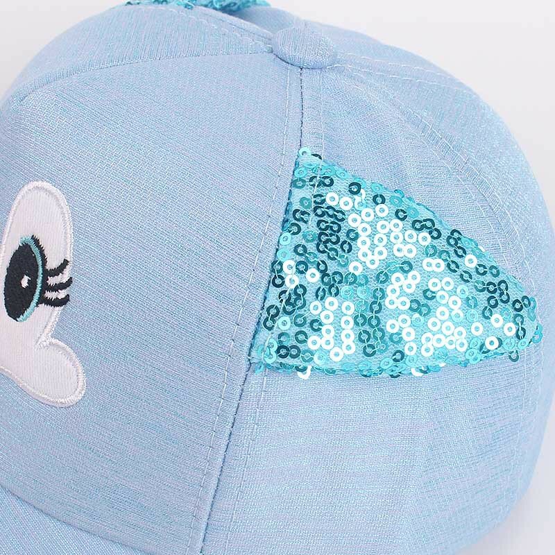 Dziecięca czapka z daszkiem dla dzieci chłopcy dziewczęta śliczne uszy Snapback kapelusz hip-hop moda Cosplay regulowana czapka z daszkiem czapki podróżne dla dzieci