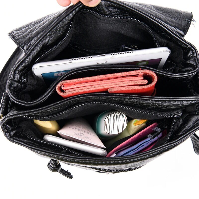 เก่า TANG นุ่ม Pu กระเป๋าหนังกระเป๋าผู้หญิง2021ใหม่ออกแบบกระเป๋า Messenger กระเป๋า Crossbody กระเป๋าแฟชั่นผู้...