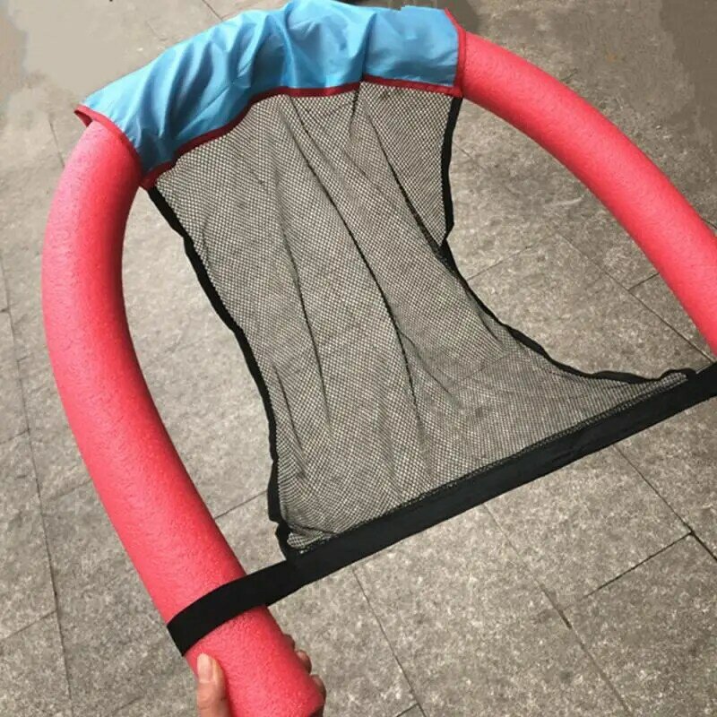 New Floating Pool Water Hammock Float Lounger Floating Toys Inflatable Pool Float Swimming Pool Chair Swim Ring Bed Net Cover