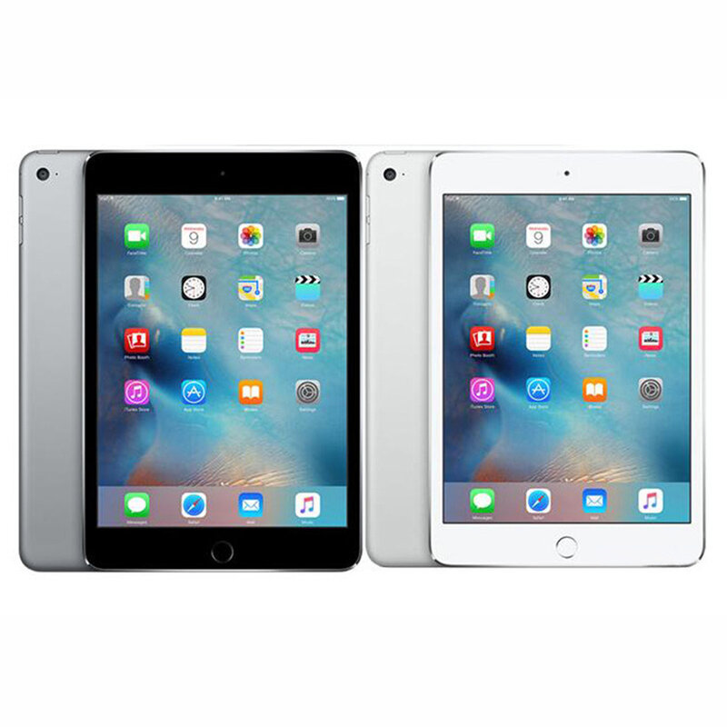 Apple iPad mini 4 desbloqueado de fábrica Original Tablet WIFI versión 7,9 "Dual-core A8 8MP RAM 2GB ROM 128GB de huellas dactilares