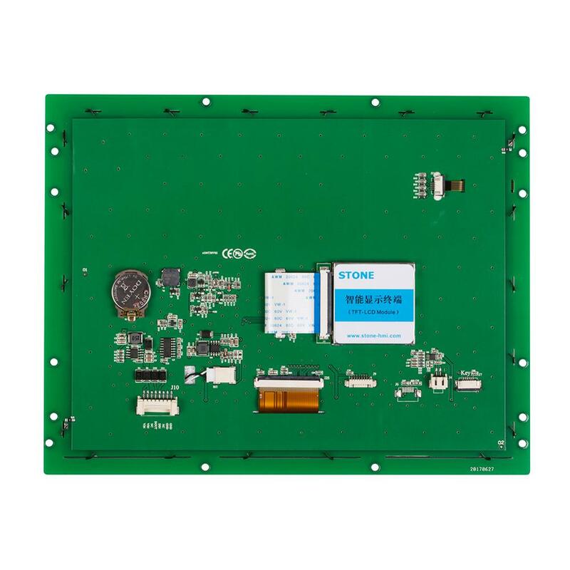 Écran tactile LCD HMI avec cadre intégré/ouvert, 10.4 pouces, garantie de 3 ans