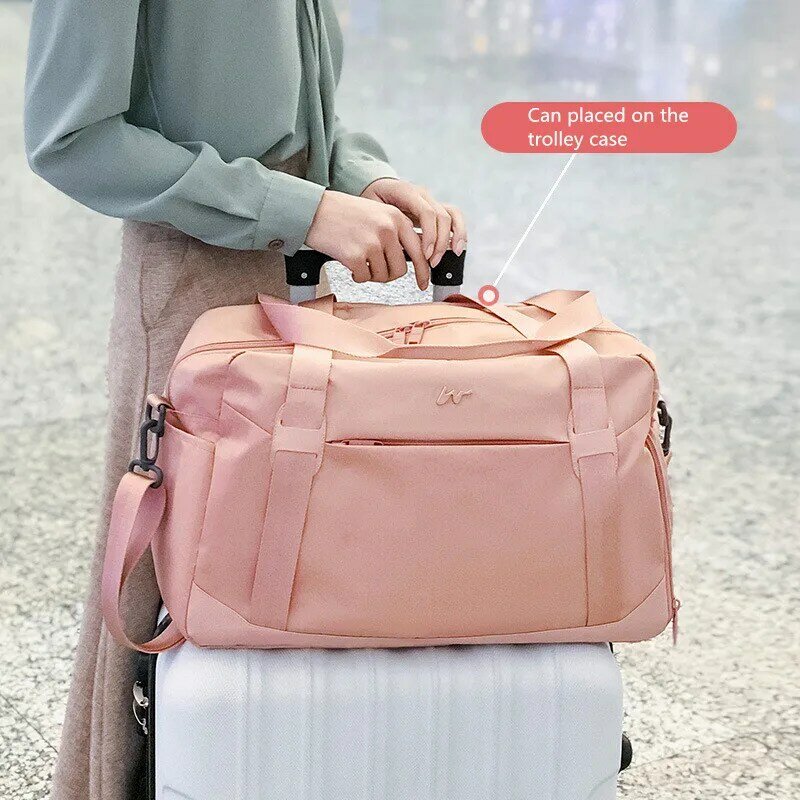 Kobiety torby podróżne torby na ubrania kostki do pakowania organizator bagaż Duffle niezależne buty akcesoria torebkowe materiały eksploatacyjne